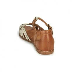 Chaussures Femme Sandales et Nu-pieds Pikolinos TALAVERA W3D Blanc / Marron -Sandales Soldes Boutique 18764513 500 E