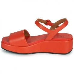 Chaussures Femme Sandales et Nu-pieds Camper MISIA Rouge -Sandales Soldes Boutique 18764729 500 D