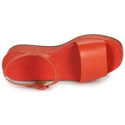 Chaussures Femme Sandales et Nu-pieds Camper MISIA Rouge -Sandales Soldes Boutique 18764729 500 F