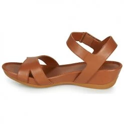 Chaussures Femme Sandales et Nu-pieds Camper MICRO Marron -Sandales Soldes Boutique 18764731 500 D