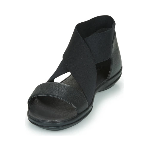 Chaussures Femme Sandales et Nu-pieds Camper RIGHT NINA Noir 3 Chaussures Femme Sandales et Nu-pieds Camper RIGHT NINA Noir – Image 3