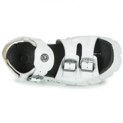 Chaussures Femme Sandales et Nu-pieds New Rock M-BIOS101-C3 Blanc -Sandales Soldes Boutique 18764785 500 F