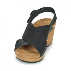 Chaussures Femme Sandales et Nu-pieds Papillio SAMIRA RING BUCKLE Noir -Sandales Soldes Boutique 18767417 500 C