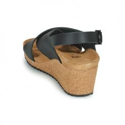 Chaussures Femme Sandales et Nu-pieds Papillio SAMIRA RING BUCKLE Noir -Sandales Soldes Boutique 18767417 500 E