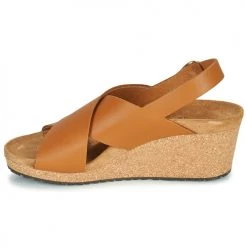 Chaussures Femme Sandales et Nu-pieds Papillio SAMIRA RING BUCKLE Marron -Sandales Soldes Boutique 18767418 500 D
