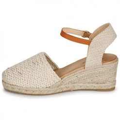 Chaussures Femme Sandales et Nu-pieds Moony Mood OCUTE Beige -Sandales Soldes Boutique 18768305 500 D