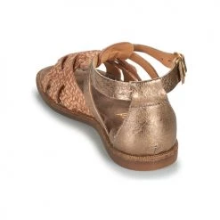 Chaussures Fille Sandales et Nu-pieds Bisgaard CELINE Doré -Sandales Soldes Boutique 18771896 500 E