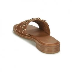 Chaussures Femme Sandales et Nu-pieds Bronx THRILL Marron / Doré -Sandales Soldes Boutique 18775346 500 E