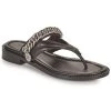 Chaussures Femme Sandales et Nu-pieds Bronx NEW THRILL Noir