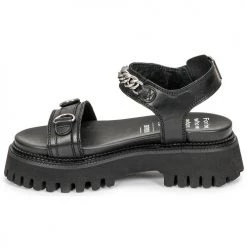 Chaussures Femme Sandales et Nu-pieds Bronx GROOVY SANDAL Noir -Sandales Soldes Boutique 18775350 500 D