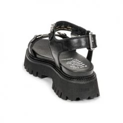 Chaussures Femme Sandales et Nu-pieds Bronx GROOVY SANDAL Noir -Sandales Soldes Boutique 18775350 500 E