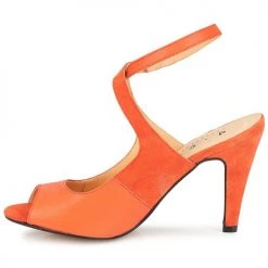 Chaussures Femme Sandales et Nu-pieds D.Co Copenhagen MARISSA Orange -Sandales Soldes Boutique 187943 500 D