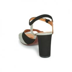 Chaussures Femme Sandales et Nu-pieds Chie Mihara Bega Noir / Gris -Sandales Soldes Boutique 18797119 500 E
