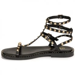 Chaussures Femme Sandales et Nu-pieds Les Tropéziennes par M Belarbi CORALIE Noir -Sandales Soldes Boutique 18800789 500 D