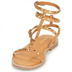 Chaussures Femme Sandales et Nu-pieds Les Tropéziennes par M Belarbi CORALIE Marron -Sandales Soldes Boutique 18800790 500 C