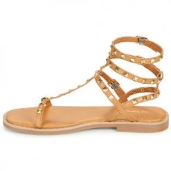 Chaussures Femme Sandales et Nu-pieds Les Tropéziennes par M Belarbi CORALIE Marron -Sandales Soldes Boutique 18800790 500 D