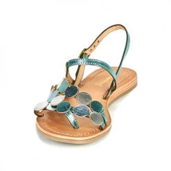 Chaussures Femme Sandales et Nu-pieds Les Tropéziennes par M Belarbi HOLO Argent / Bleu -Sandales Soldes Boutique 18800791 500 C