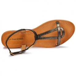 Chaussures Femme Sandales et Nu-pieds Les Tropéziennes par M Belarbi HAMAT Noir -Sandales Soldes Boutique 18800815 500 F