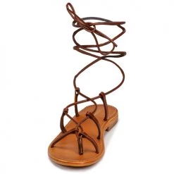Chaussures Femme Sandales et Nu-pieds Les Tropéziennes par M Belarbi HELLEN Marron -Sandales Soldes Boutique 18800824 500 C