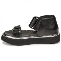 Chaussures Femme Sandales et Nu-pieds United nude VITA SANDAL LO Noir -Sandales Soldes Boutique 18800900 500 D