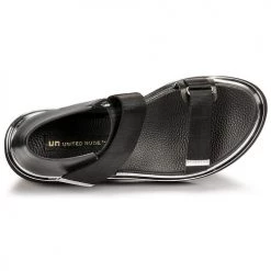 Chaussures Femme Sandales et Nu-pieds United nude VITA SANDAL LO Noir -Sandales Soldes Boutique 18800900 500 F