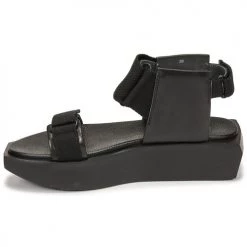 Chaussures Femme Sandales et Nu-pieds United nude WA LO Noir -Sandales Soldes Boutique 18800902 500 D