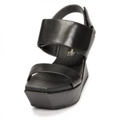 Chaussures Femme Sandales et Nu-pieds United nude DELTA WEDGE Noir -Sandales Soldes Boutique 18800904 500 C