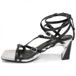 Chaussures Femme Sandales et Nu-pieds United nude MOLTEN STRAPPY MID Noir -Sandales Soldes Boutique 18800907 500 D