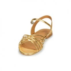 Chaussures Femme Sandales et Nu-pieds Emma Go SASKIA Doré -Sandales Soldes Boutique 18801455 500 C