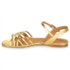 Chaussures Femme Sandales et Nu-pieds Emma Go SASKIA Doré -Sandales Soldes Boutique 18801455 500 D
