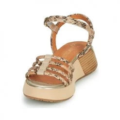 Chaussures Femme Sandales et Nu-pieds Mam'Zelle CALVA Beige -Sandales Soldes Boutique 18801475 500 C