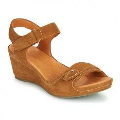Chaussures Femme Sandales et Nu-pieds Mam'Zelle DARDA Cognac