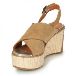 Chaussures Femme Sandales et Nu-pieds Mam'Zelle MEDINA Beige -Sandales Soldes Boutique 18801484 500 C
