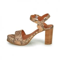 Chaussures Femme Sandales et Nu-pieds Mam'Zelle JAIN Beige -Sandales Soldes Boutique 18801496 500 D