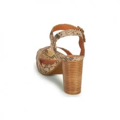 Chaussures Femme Sandales et Nu-pieds Mam'Zelle JAIN Beige -Sandales Soldes Boutique 18801496 500 E