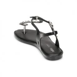 Chaussures Femme Sandales et Nu-pieds Melissa SOLAR - BO.BO AD Noir -Sandales Soldes Boutique 18802259 500 E