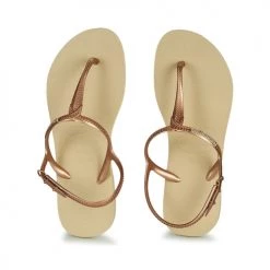 Chaussures Femme Sandales et Nu-pieds Havaianas TWIST Beige -Sandales Soldes Boutique 18806744 500 F