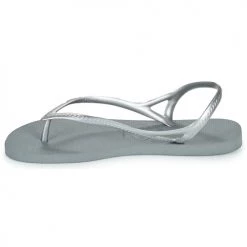 Chaussures Femme Sandales et Nu-pieds Havaianas SUNNY II Argenté -Sandales Soldes Boutique 18806750 500 D