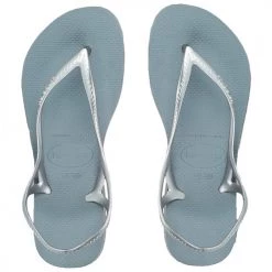 Chaussures Femme Sandales et Nu-pieds Havaianas SUNNY II Argenté -Sandales Soldes Boutique 18806750 500 F