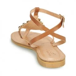 Chaussures Femme Sandales et Nu-pieds Tosca Blu PERLA Camel -Sandales Soldes Boutique 18807768 500 E