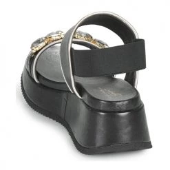 Chaussures Femme Sandales et Nu-pieds Tosca Blu BLENDA Noir -Sandales Soldes Boutique 18807770 500 E