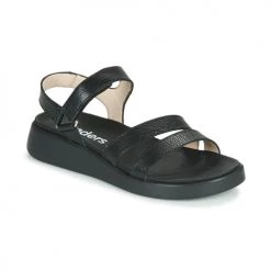 Chaussures Femme Sandales et Nu-pieds Wonders PERA Noir