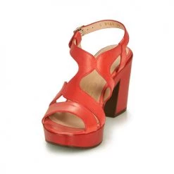 Chaussures Femme Sandales et Nu-pieds Wonders PAROTI Rouge -Sandales Soldes Boutique 18809907 500 C
