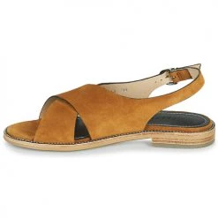 Chaussures Femme Sandales et Nu-pieds Muratti RAVILLOLES Cognac -Sandales Soldes Boutique 18810579 500 D