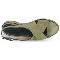 Chaussures Femme Sandales et Nu-pieds Muratti RAVILLOLES Kaki -Sandales Soldes Boutique 18810580 500 F