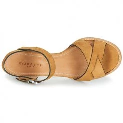 Chaussures Femme Sandales et Nu-pieds Muratti RAYMOND Whisky -Sandales Soldes Boutique 18810582 500 F