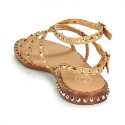 Chaussures Femme Sandales et Nu-pieds Ash PETRA Marron -Sandales Soldes Boutique 18810809 500 E