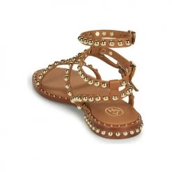 Chaussures Femme Sandales et Nu-pieds Ash PLAY Marron -Sandales Soldes Boutique 18810812 500 E
