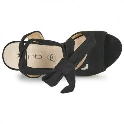 Chaussures Femme Sandales et Nu-pieds Les Petites Bombes BELA Noir -Sandales Soldes Boutique 18810844 500 F
