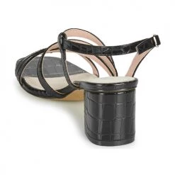 Chaussures Femme Sandales et Nu-pieds Les Petites Bombes BERTHA Noir -Sandales Soldes Boutique 18810848 500 E
